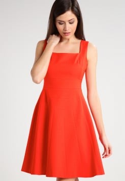 Robe corail longue