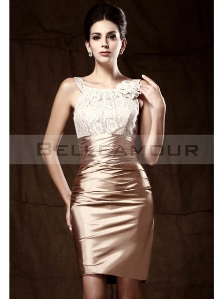 Robe de cocktail mariage courte