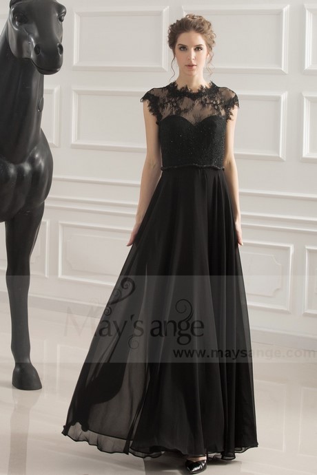 Robe de gala noire