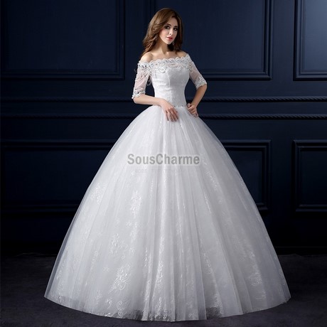 Robe de mariée blanche princesse