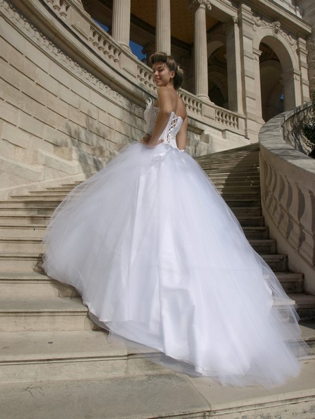 Robe de mariée bustier princesse