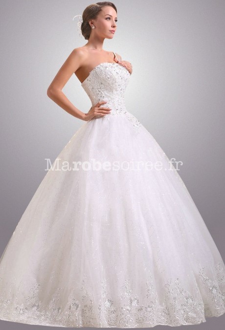 Robe de mariée forme princesse