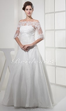 Robe de mariée manches