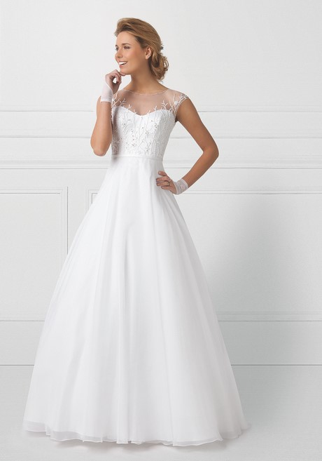 Robe de mariée princesse rouge et blanc