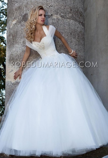 Robe de marier de princesse