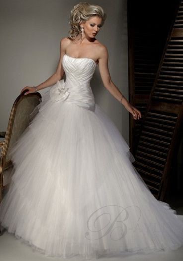 Robe de princesse femme mariage