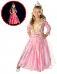 Robe de princesse rose fille