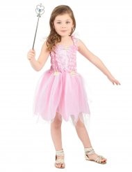 Robe de princesse rose fille