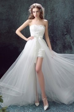 Robe en dentelle mariage