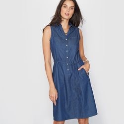 Robe en jean fluide