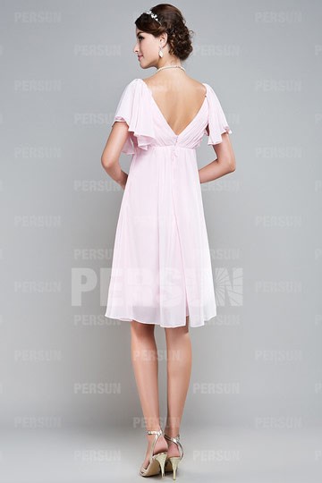 Robe fluide rose