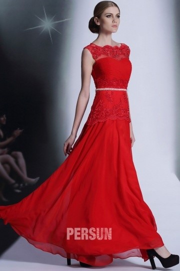 Robe gala rouge