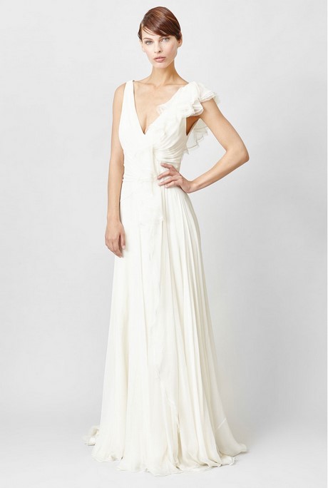 Robe longue blanche coton