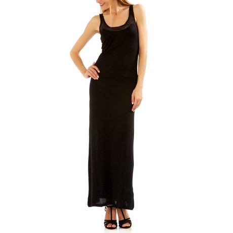 Robe longue debardeur noir