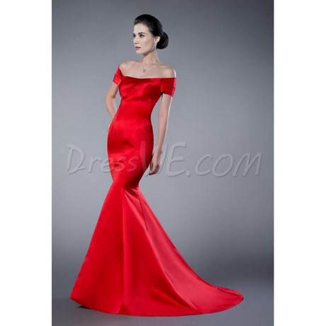 Robe longue soirée rouge