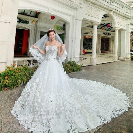 Robe mariée avec traine