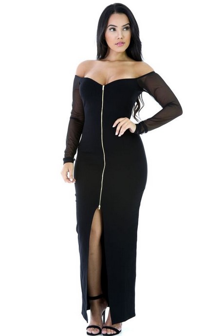 Robe maxi noir