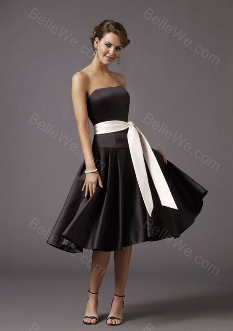 Robe noire de fete