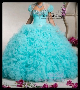 Robe princesse bleu