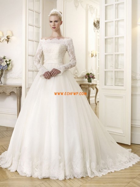 Robe princesse manche longue