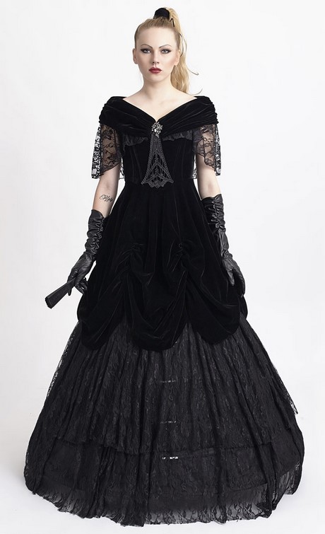 Robe princesse noire