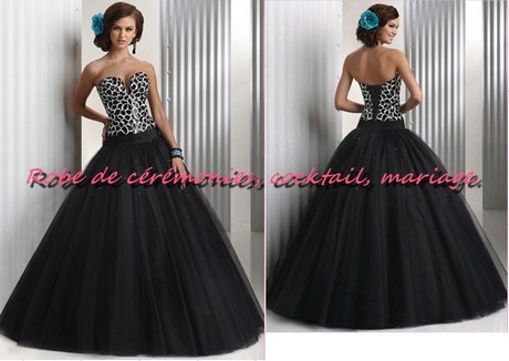 Robe princesse noire