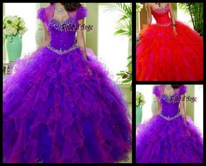 Robe princesse violette