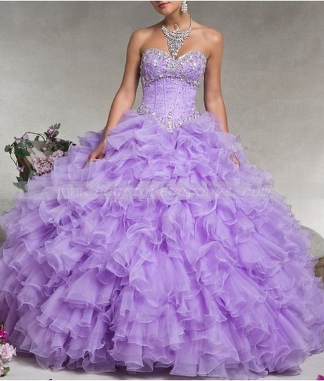 Robe princesse violette