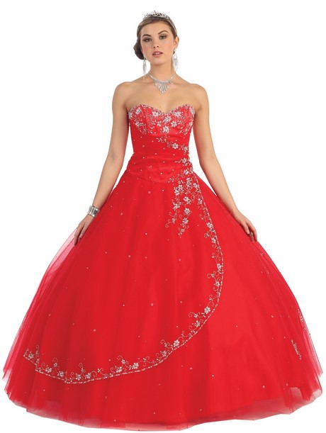 Robe rouge de princesse