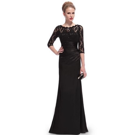 Robe soire noir