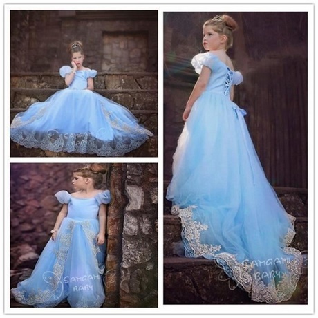 Belle robe de princesse fille