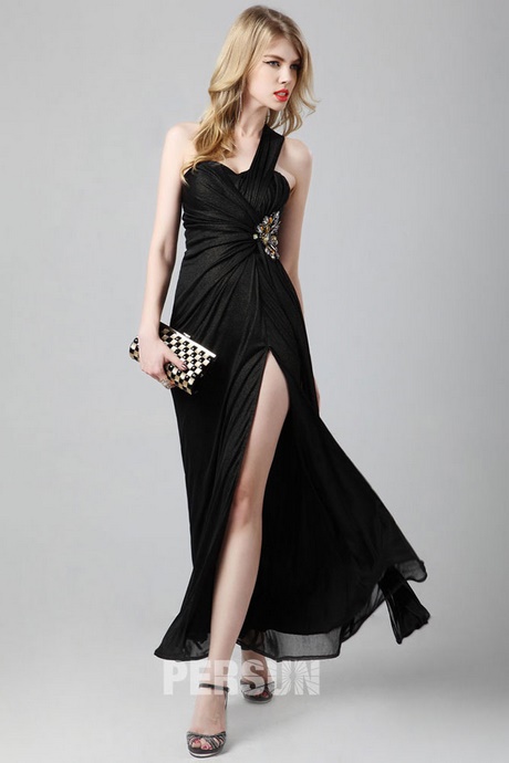 Belle robe de soirée noire