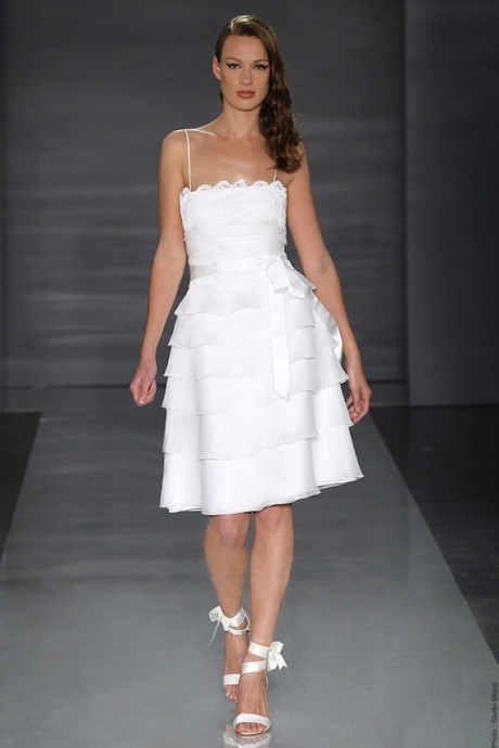 Petite robe blanche mariage civil