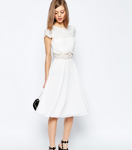 Petite robe blanche mariage civil