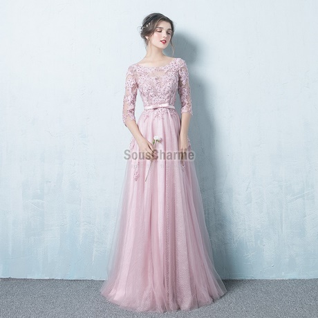 Robe avec manche pour mariage