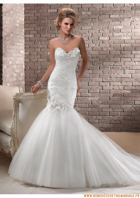 Robe blanche mariage simple