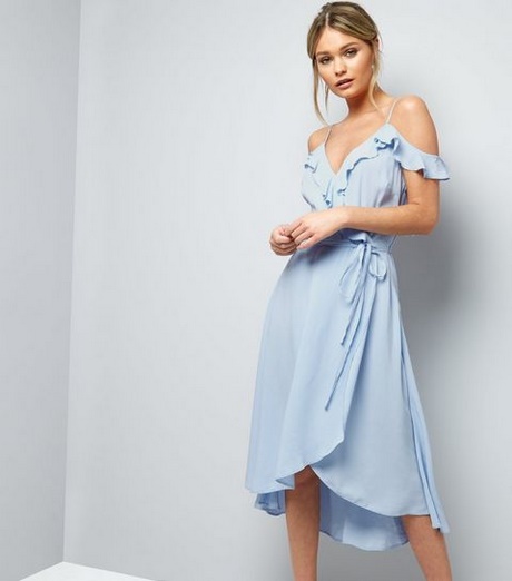 Robe bleu clair mariage