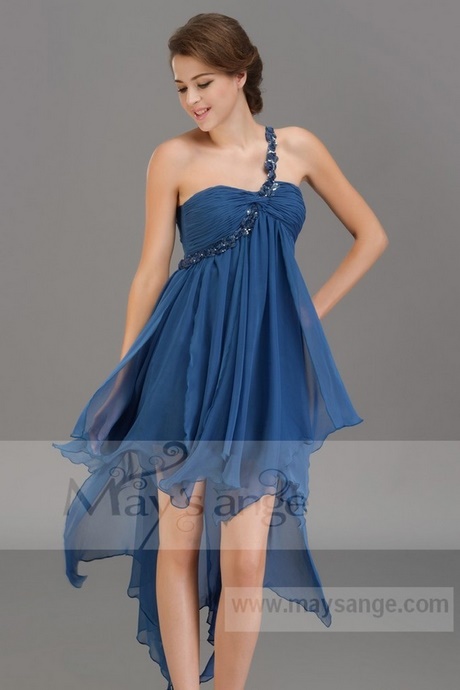 Robe bleu pour un mariage