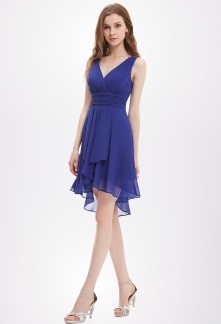 Robe bleu pour un mariage