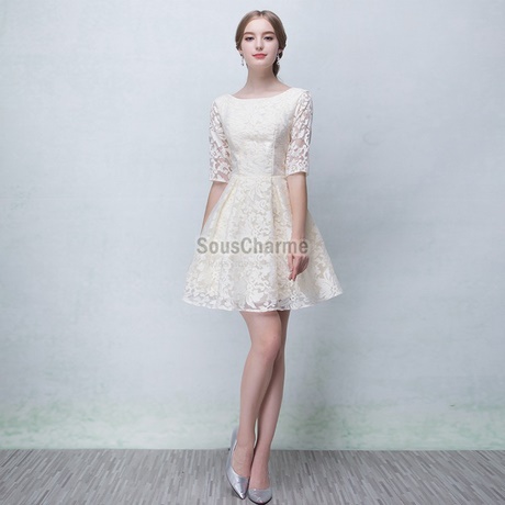 Robe courte chic pour mariage