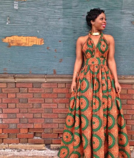 Robe de soirée africaine 2018