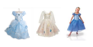 Robe lumineuse cendrillon