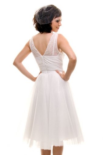 Robe mi longue pour mariage