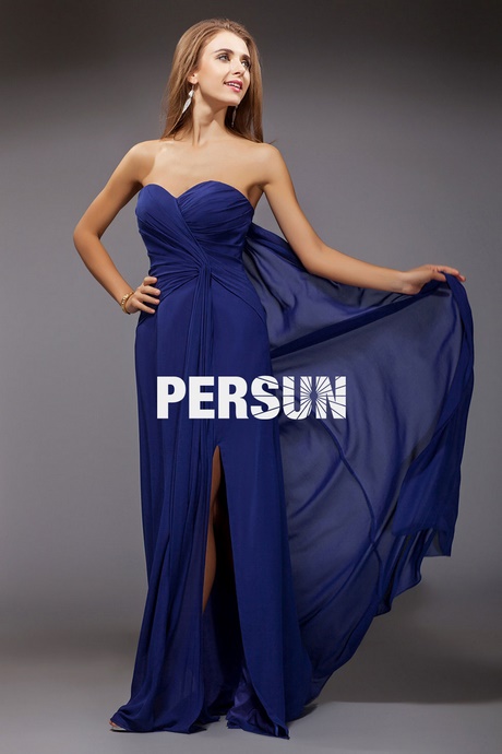 Robe pour mariage bleu marine