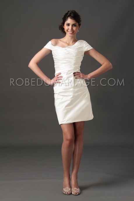 Robe pour mariage civil hiver