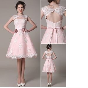 Robe rose mariage