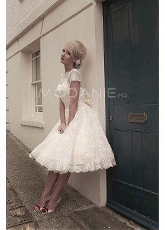 Robe vintage mariage civil