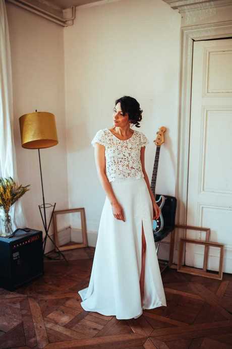 Robe de mariée 2021 courte