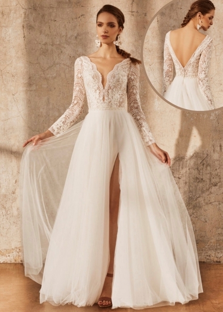 Robe de mariée en couleur 2021