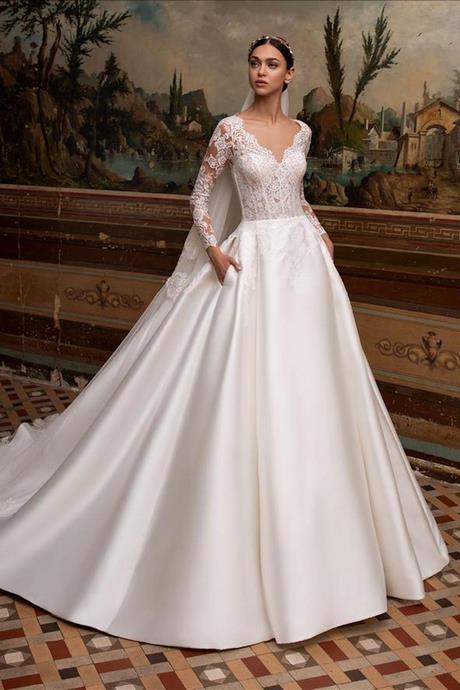 Robe de mariée manche longue 2021